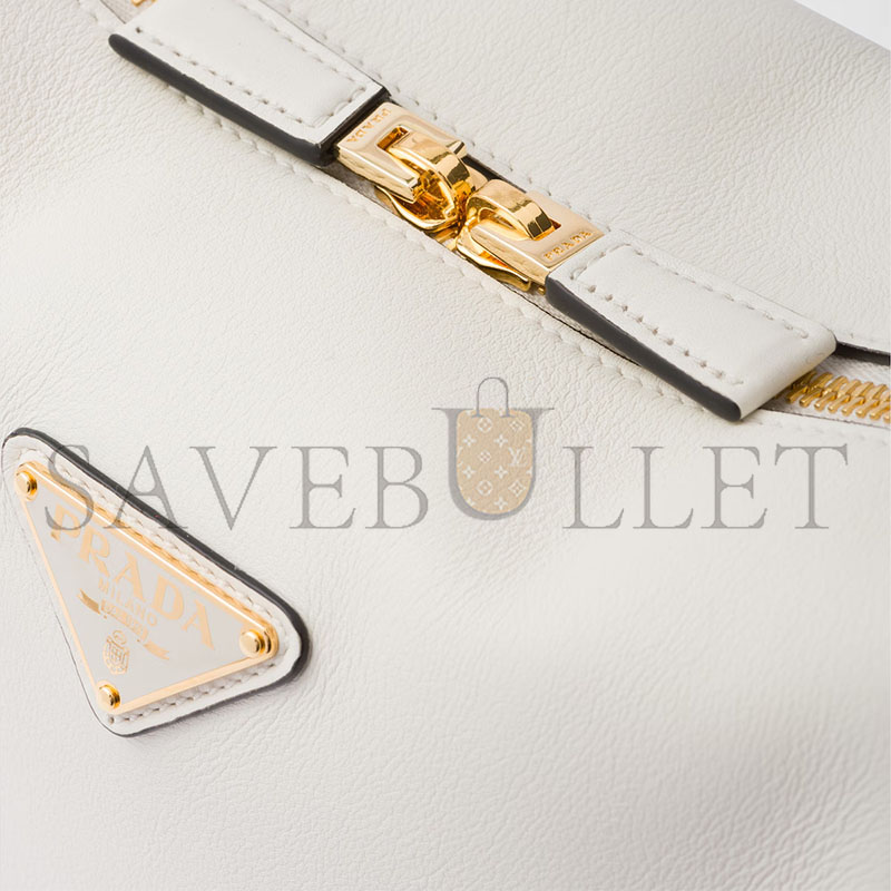 PRADA DARLING MEDIUM LEATHER SHOULDER BAG 1BA444 (28*16*10.5cm)